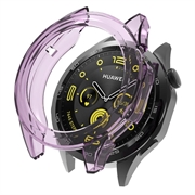 Capa de TPU Ultrafina para Huawei Watch GT 4 - 46mm - Púrpura Transparente