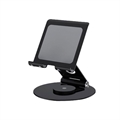 P57 Suporte para telefone de mesa multifuncional dobrável 360° giratório Suporte para tablet de metal para transmissão ao vivo