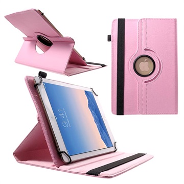 Capa Fólio Rotary Universal para Tablets - 9-10" - Cor-de-Rosa