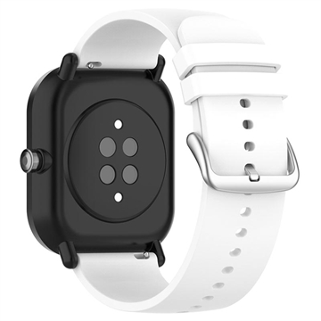 Bracelete em Silicone Universal para Smartwatch - 22mm - Branco