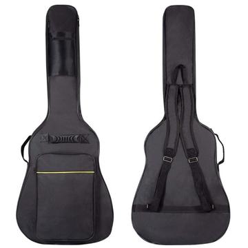 Saco universal para guitarra resistente à água com alças de ombro - Preto