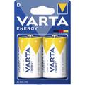 Pilha Varta Energy LR20/D - 2 unidades