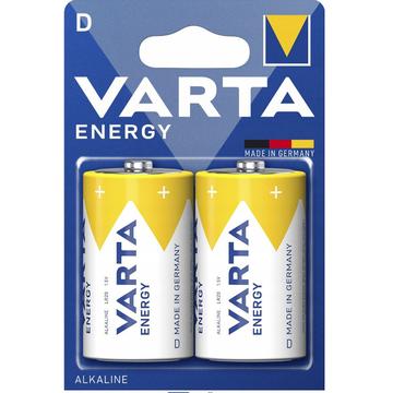 Pilha Varta Energy LR20/D - 2 unidades