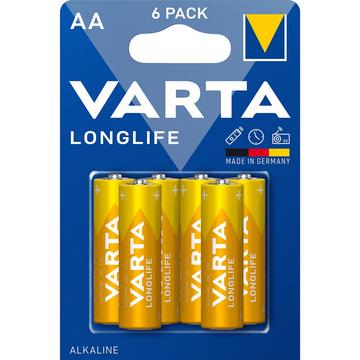 Pilha Varta Longlife LR6/AA