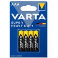 Bateria Varta Super Heavy Duty R03/AAA - 4 peças.