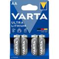 Bateria Varta Ultra Lithium L91/AA - 4 unidades