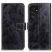 Capa tipo carteira com fecho magnético para Samsung Galaxy S25 Ultra