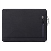 Bolsa para portátil Oxford elegante resistente à água com bolso lateral - 13.3" - Preto