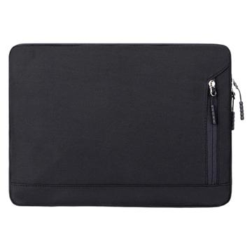 Bolsa para portátil Oxford elegante resistente à água com bolso lateral - 14.6" - Preto