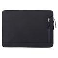 Bolsa para portátil Oxford elegante resistente à água com bolso lateral - 15.6" - Preto