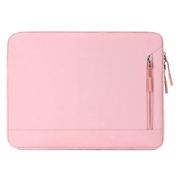 Capa para portátil Oxford elegante e resistente à água com. Bolso lateral - 14.6" - Rosa