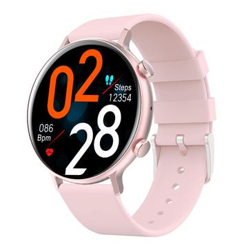 Smartwatch à Prova de Água com Monitor Cardíaco GW33-SE - Cor-de-Rosa