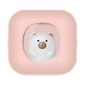 X7 Mini Impressora Térmica Bluetooth - Sem tinta e portátil com luz de fundo - Rosa