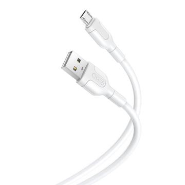 Cabo USB para MicroUSB XO NB212 - 1 m, 2,1 A