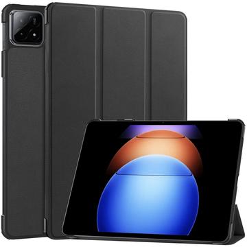 Bolsa Fólio Inteligente Tri-Fold para Xiaomi Pad 6S Pro 12.4 - Preto