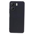 Capa de TPU Mate Anti Dedadas para Xiaomi Poco C65/Redmi 13C - Preto