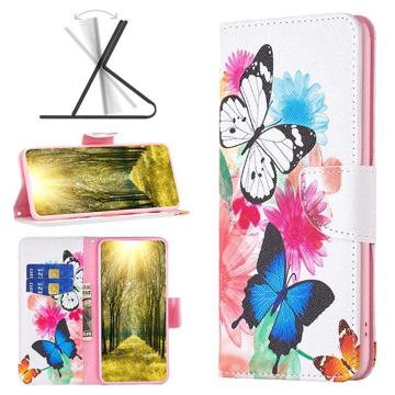 Bolsa Tipo Carteira Wonder Series para Samsung Galaxy A22 5G, Galaxy F42 5G - Flor