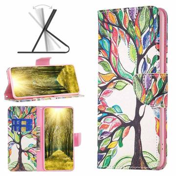 Bolsa Tipo Carteira Wonder Series para Samsung Galaxy A22 5G, Galaxy F42 5G - Flor