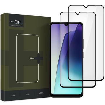 Protetor de Ecrã em Vidro Temperado Hofi Premium Pro+ para Xiaomi Redmi 14C - 2 Peças - Borda Preta