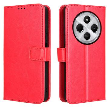 Capa tipo carteira com fecho magnético para Xiaomi Redmi 14C/14R/Poco C75