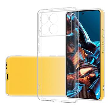 Capa de TPU Anti-Slip para Xiaomi Redmi K70/K70 Pro/Poco F6 Pro - Transparente