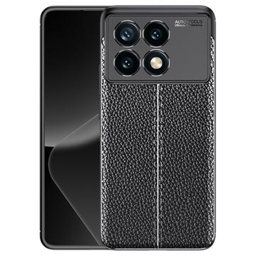 Capa de TPU Slim-Fit Premium para Xiaomi Redmi K70/K70 Pro/Poco F6 Pro - Preto