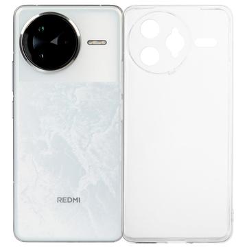 Capa TPU anti-derrapante para Xiaomi Redmi K80 Pro - Transparente