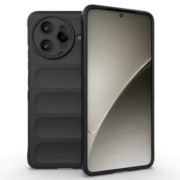 Capa de TPU Rugged para Xiaomi Redmi K80 Pro - Preto