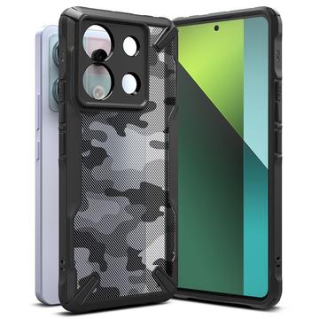 Capa Híbrida Ringke Fusion X Design para Xiaomi Redmi Note 13 Pro/Poco X6 - Camuflagem