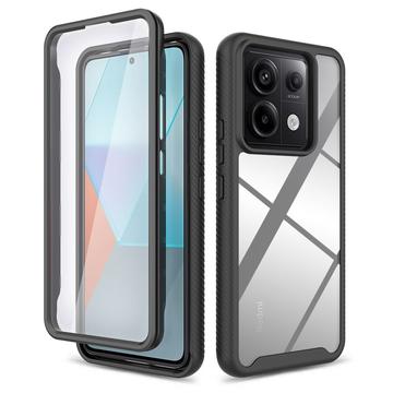 Capa com Protetor Ecrã Tech-Protect Defense360 para Xiaomi Redmi Note 13 Pro/Poco X6 - Preto