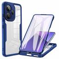 Capa 360 Série de Proteção Xiaomi Redmi Note 13 Pro+ - Azul / Transparente