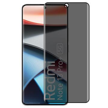 Protetor de Ecrã com Cobertura Total para Privacidade do Xiaomi Redmi Note 13 Pro+ - Borda Preta