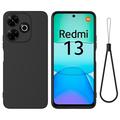 Capa de Silicone Líquido para Xiaomi Redmi Note 13R/Redmi 13/Poco M6 4G