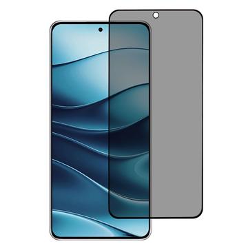 Protetor de Ecrã com Cobertura Total para Privacidade para Xiaomi Redmi Note 14 - Borda Preta