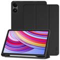 Capa dobrável com três dobras para caneta Tech-Protect SmartCase para Xiaomi Redmi Pad Pro - Preto