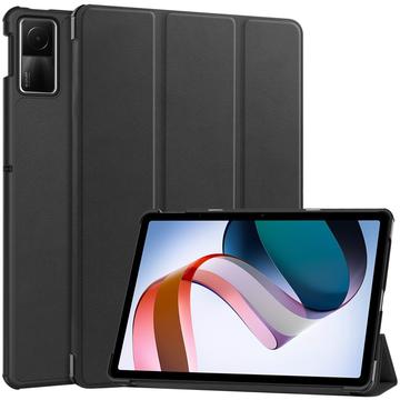 Bolsa Fólio Inteligente Tri-Fold para Xiaomi Redmi Pad SE - Preto