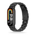 Bracelete Xiaomi Smart Band 8/9 NFC Tech-Protect em aço inoxidável - Preto