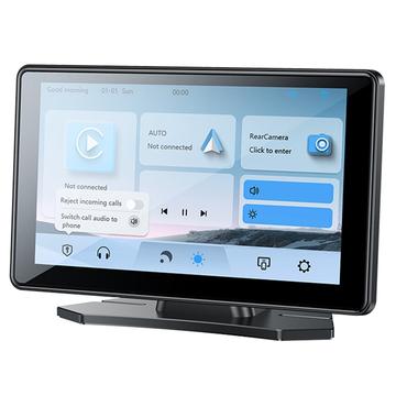 Yesido KM17 Leitor multimédia para automóvel com CarPlay, Android Auto - 7"