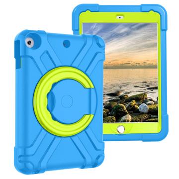 Capa Heavy Duty 360 para iPad 10.2 2019/2020/2021 - Azul / Verde