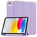 Capa dobrável com três dobras para caneta Tech-Protect SmartCase para iPad (2022) - Violeta