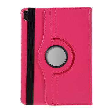 Bolsa Tipo Fólio Rotativa 360 para iPad Air 11 (2024) - Rosa-Choque