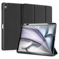 Bolsa tipo Folio Smart Tri-fold Dux Ducis Domo para iPad Air 13 (2024) - Preto