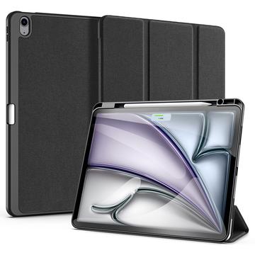 Bolsa tipo Folio Smart Tri-fold Dux Ducis Domo para iPad Air 13 2024/2025 - Preto