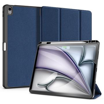 Bolsa tipo Folio Smart Tri-fold Dux Ducis Domo para iPad Air 13 2024/2025 - Azul