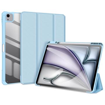 Bolsa Fólio Inteligente Tri-Fold Dux Ducis Toby para iPad Air 13 (2024) - Azul Bebé