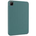 Capa de Silicone Líquido para iPad Air 13 (2024)/iPad Pro 12.9 2018/2020/2021/2022 (Embalagem aberta - Bulk satisfatório) - Verde