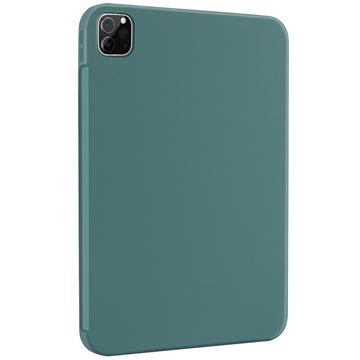 Capa de Silicone Líquido para iPad Air 13 (2024)/iPad Pro 12.9 2018/2020/2021/2022 - Verde