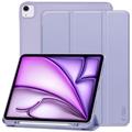 Capa dobrável com três dobras para caneta Tech-Protect SmartCase para iPad Air 13 (2024) - Violeta