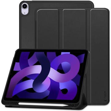 iPad Air 2020/2022/2024 Capa dobrável com três dobras Tech-Protect SmartCase Pen Folio - Preto