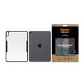 Capa Antibacteriana PanzerGlass ClearCase para iPad Air 2020/2022 - Preto / Transparente